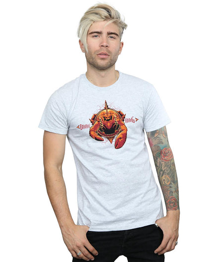 Sports Grey - Back - DC Comics Mens Aquaman Brine King T-Shirt