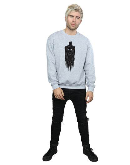 Sports Grey - Lifestyle - DC Comics Mens Batman Brushed Cotton Sweatshirt