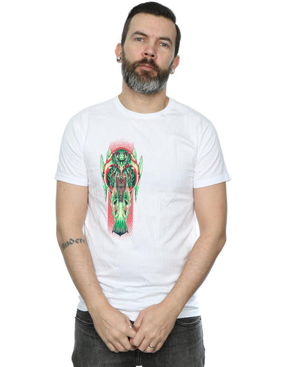 White - Back - DC Comics Mens Aquaman Queen Atlanna T-Shirt