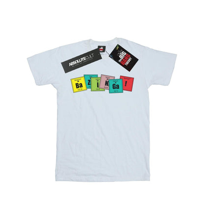 White - Front - The Big Bang Theory Womens-Ladies Bazinga Elements Cotton Boyfriend T-Shirt