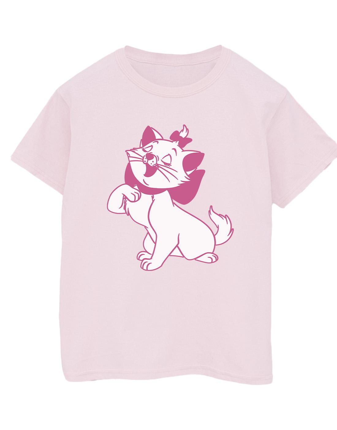 Baby Pink - Front - Disney Mens The Aristocats Marie T-Shirt