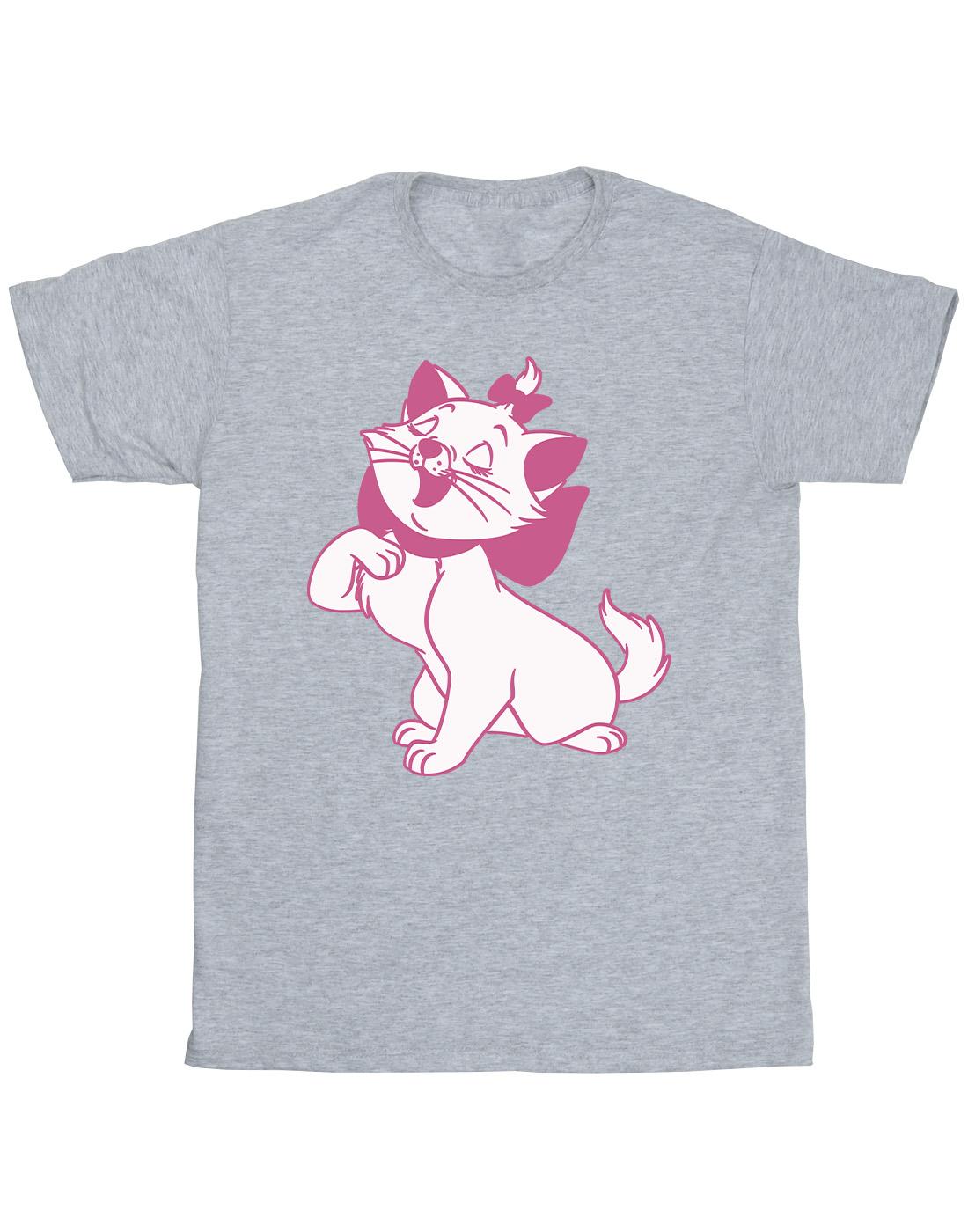 Sports Grey - Front - Disney Mens The Aristocats Marie T-Shirt