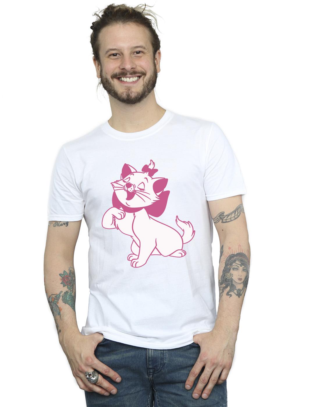 White - Back - Disney Mens The Aristocats Marie T-Shirt