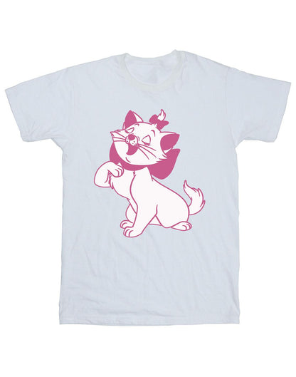 White - Front - Disney Mens The Aristocats Marie T-Shirt