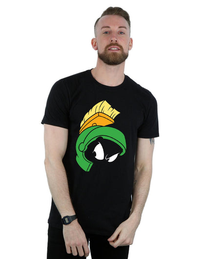 Black - Back - Looney Tunes Mens Marvin The Martian Cotton T-Shirt