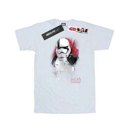 White - Front - Star Wars: The Last Jedi Mens Stormtrooper Brushed Cotton T-Shirt
