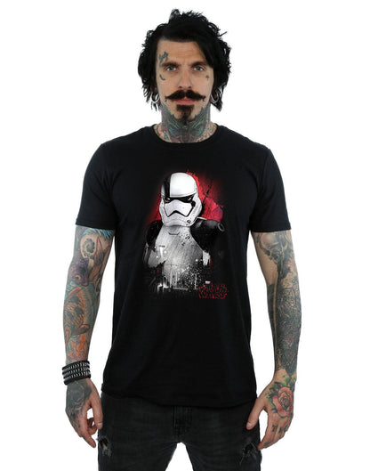 Black - Lifestyle - Star Wars: The Last Jedi Mens Stormtrooper Brushed Cotton T-Shirt