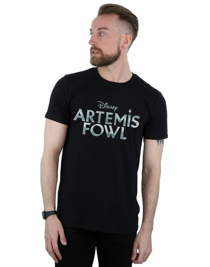 Black - Back - Disney Mens Artemis Fowl Movie Logo T-Shirt