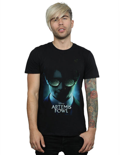 Black - Back - Disney Mens Artemis Fowl Poster T-Shirt