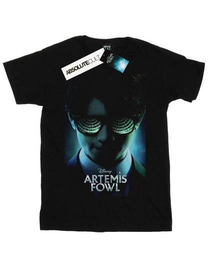 Black - Front - Disney Mens Artemis Fowl Poster T-Shirt