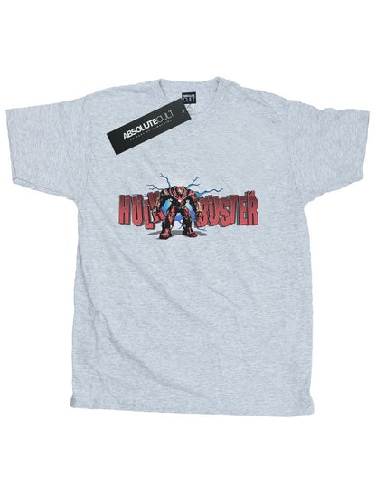 Sports Grey - Front - Marvel Mens Avengers Infinity War Hulkbuster 2.0 T-Shirt