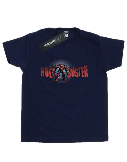 Navy Blue - Front - Marvel Mens Avengers Infinity War Hulkbuster 2.0 T-Shirt