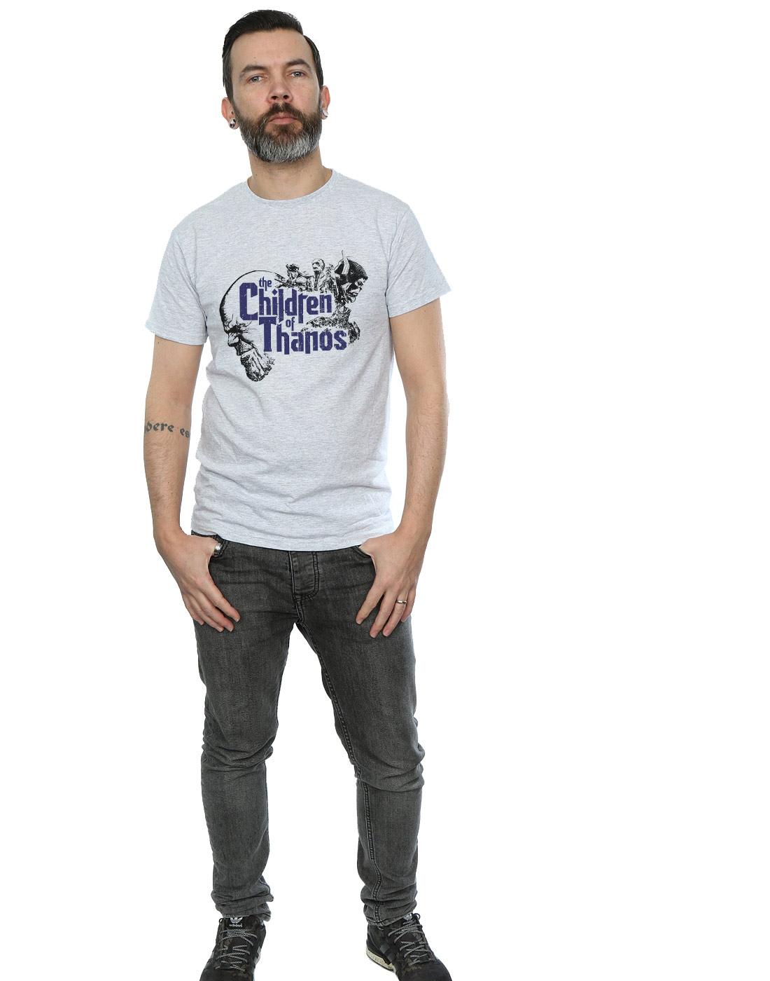 Sports Grey - Lifestyle - Marvel Mens Avengers Infinity War Children Of Thanos T-Shirt