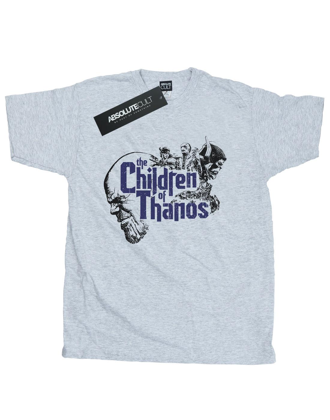 Sports Grey - Front - Marvel Mens Avengers Infinity War Children Of Thanos T-Shirt