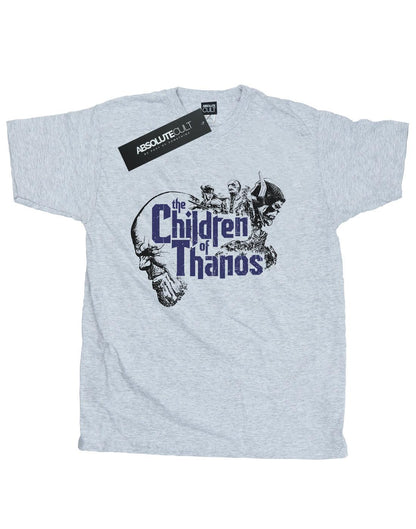 Sports Grey - Front - Marvel Mens Avengers Infinity War Children Of Thanos T-Shirt
