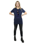 Navy Blue - Lifestyle - DC Comics Womens-Ladies Catwoman Happy Pose Cotton Boyfriend T-Shirt