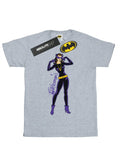 Sports Grey - Front - DC Comics Womens-Ladies Catwoman Happy Pose Cotton Boyfriend T-Shirt