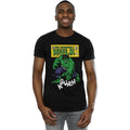 Black - Front - Hulk Mens Krunch Cotton T-Shirt
