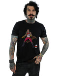 Black - Back - The Big Bang Theory Mens Leonard Superhero T-Shirt