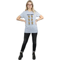 Sports Grey - Back - Guardians Of The Galaxy Womens-Ladies Today´s Mood Baby Groot Boyfriend T-Shirt