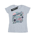 Sports Grey - Front - Mary Poppins Womens-Ladies Practically Cotton T-Shirt