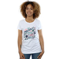 White - Back - Mary Poppins Womens-Ladies Practically Cotton T-Shirt