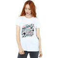 White - Front - Mary Poppins Womens-Ladies Practically Cotton T-Shirt