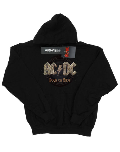 Black - Front - AC-DC Boys Rock Or Bust Hoodie