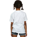 White - Back - Harley Quinn Girls Chibi Cotton T-Shirt