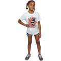 White - Lifestyle - Harley Quinn Girls Chibi Cotton T-Shirt