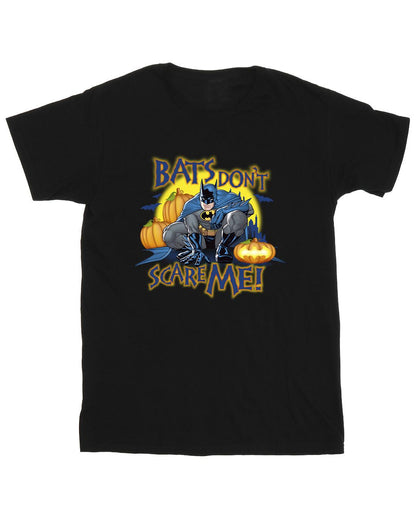 Black - Front - DC Comics Mens Batman Bats Don´t Scare Me T-Shirt