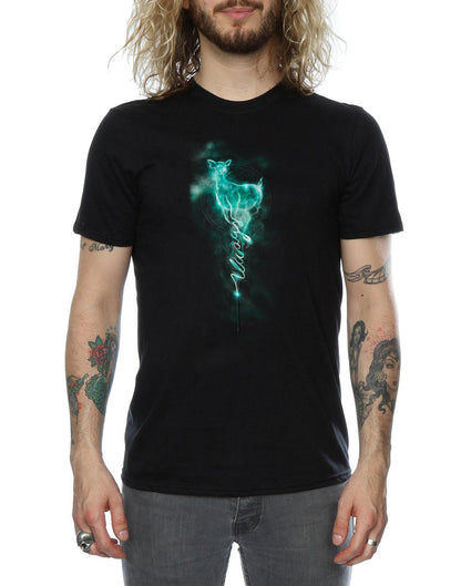 Black - Pack Shot - Harry Potter Mens Always Severus Snape Cotton T-Shirt