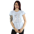 Grey - Back - 101 Dalmatians Womens-Ladies Pongo And Perdita Heather T-Shirt