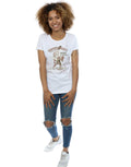 White - Lifestyle - Looney Tunes Womens-Ladies Wile E Coyote Guitar Cotton T-Shirt