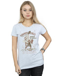 Sports Grey - Back - Looney Tunes Womens-Ladies Wile E Coyote Guitar Cotton T-Shirt