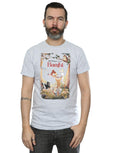 Sports Grey - Lifestyle - Bambi Mens Retro Poster T-Shirt