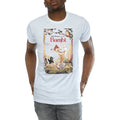 White - Front - Bambi Mens Poster Cotton T-Shirt
