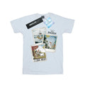 White - Front - Frozen Womens-Ladies Olaf Polaroid Cotton Boyfriend T-Shirt