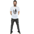 White - Lifestyle - Avengers Infinity War Mens Thanos Face Cotton T-Shirt