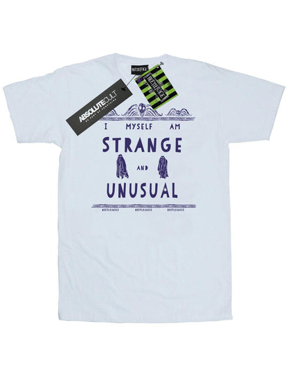 White - Front - Beetlejuice Mens Strange And Unusual T-Shirt