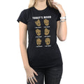 Black - Back - Guardians Of The Galaxy Womens-Ladies Today´s Mood Baby Groot Cotton Boyfriend T-Shirt