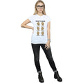 White - Side - Guardians Of The Galaxy Womens-Ladies Today´s Mood Baby Groot Cotton Boyfriend T-Shirt