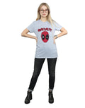 Sports Grey - Lifestyle - Deadpool Womens-Ladies Seriously Cotton Boyfriend T-Shirt