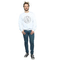 Black - Side - Avengers Assemble Mens Logo Cotton Sweatshirt