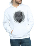 White - Side - Black Panther Mens Made In Wakanda Cotton Hoodie