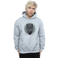 Sports Grey - Back - Black Panther Mens Made In Wakanda Cotton Hoodie