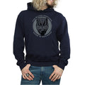 Navy Blue - Side - Black Panther Mens Made In Wakanda Cotton Hoodie