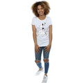 White - Side - 101 Dalmatians Girls Chair Cotton T-Shirt