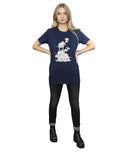 Navy Blue - Lifestyle - 101 Dalmatians Womens-Ladies Chair Boyfriend T-Shirt