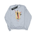 Heather Grey - Front - 101 Dalmatians Womens-Ladies Classic Cruella De Vil Heather Sweatshirt